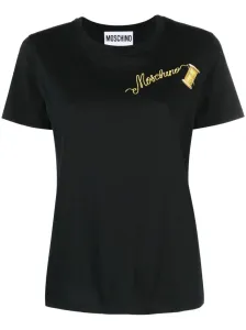 MOSCHINO - T-shirt In Cotone Con Logo #2447465