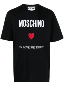 MOSCHINO - T-shirt In Cotone #3063311