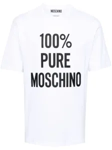 MOSCHINO - T-shirt In Cotone #3063625