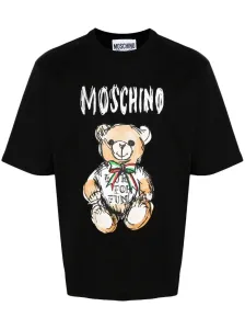 MOSCHINO - T-shirt In Cotone #3080985