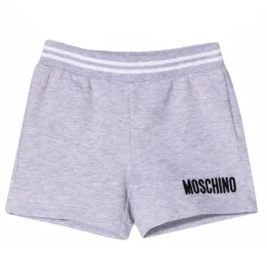 Moschino Baby Boys Bear Shorts Grey - 6/9M GREY