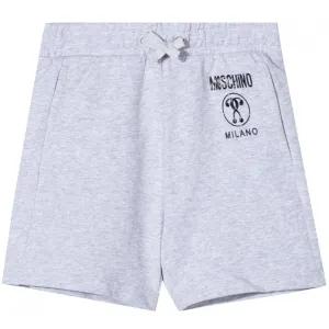 Moschino Boys Kids Logo Shorts Grey - GREY 6Y