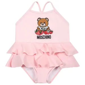 Moschino Baby Girls Swimsuit Pink - 18/24M PINK