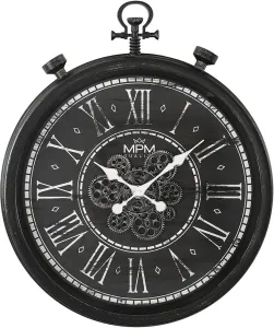 MPM Quality Orologio di design in plastica con ingranaggi dentati Vintage Timekeeper E01.4326.90