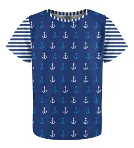 Mr. GUGU & Miss GO Kids's T-shirt KTS-P1632 Navy Blue #168673