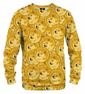 Mr. GUGU & Miss GO Unisex's Doge Wow Sweater S-Pc2178 #70606
