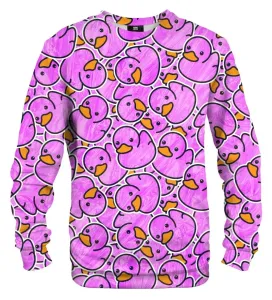 Mr. GUGU & Miss GO Unisex's Rubber Duck Sweatshirt S-Pc2187 #990091