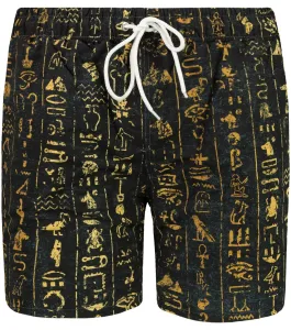 Costume da bagno da uomo Mr. GUGU & Miss GO Hieroglyphs #181367