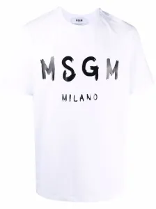 MSGM - T-shirt In Cotone #3097298