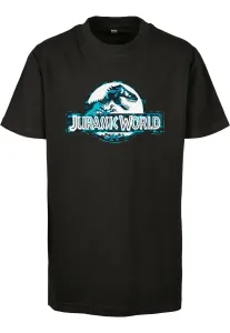 Children's T-shirt Jurassic World Logo Black