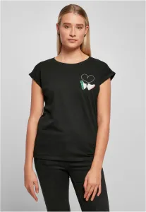 Women's T-shirt Kicks Love EMB black