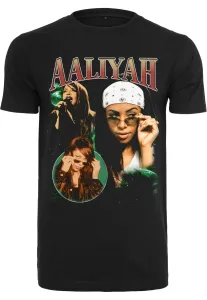 Aaliyah Retro Oversize T-Shirt Black #2943014