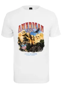 American Life Mount Roushmore White T-Shirt #2926073