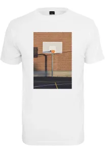 Pizza Basketball T-Shirt White