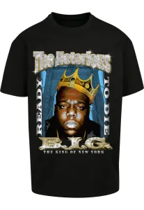 Biggie Crown Oversize T-Shirt Black