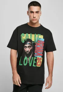 Tupac California Love Retro Oversize T-Shirt Black