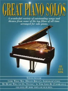 Music Sales Great Piano Solos - The Film Book Spartito