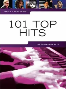Music Sales Really Easy Piano: 101 Top Hits Spartito