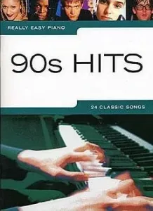 Music Sales Really Easy Piano: 90s Hits Spartito