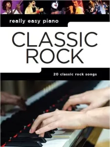 Music Sales Really Easy Piano: Classic Rock Spartito