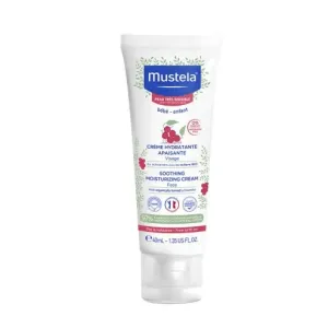 Mustela Bébé Soothing Moisturizing Face Cream emulsione calmante per bambini 40 ml