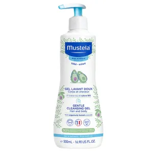 Mustela Gel detergente delicato per corpo e capelli per i bambini (Gentle Cleansing Gel) 500 ml