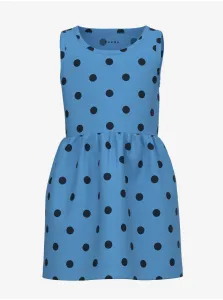 Blue Girly polka dot dress name it Valsine - Girls