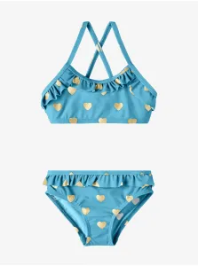 Light blue Girly patterned swimwear name it Zuma - Girls