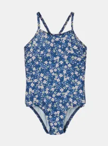 Blue Girly Floral One Piece Swimwear name it Felisia - Unisex #108334