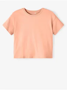 Apricot Girly Basic T-Shirt name it Vita - Girls
