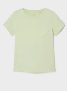 Light green girly t-shirt name it Dorthe - Girls