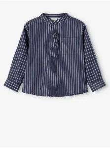Dark blue boys' striped shirt name it Stripes - Boys #976354