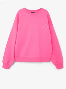 Dark Pink Girl Oversize Sweatshirt name it Kolid - Girls #1075146