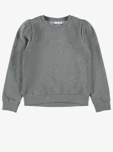 Grey girls' sweatshirt name it Nora - unisex