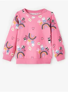 Pink Girl Patterned Sweatshirt name it Peppa Pig - Girls #1288278
