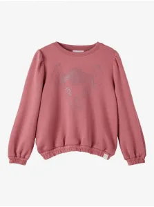 Pink girly sweatshirt name it Bambi - Girls