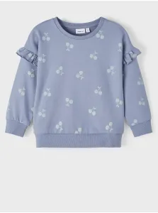 Blue Girly Patterned Sweatshirt name it Trina - Girls #1665449