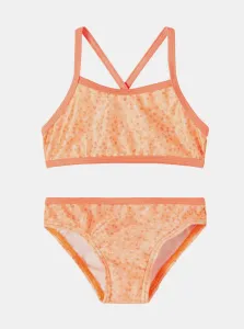 Orange Girls Patterned Two Piece Swimwear name it Felisia - Unisex #1093661