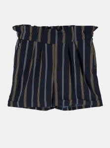 Dark Blue Girly Striped Shorts name it Dera - unisex #1869226