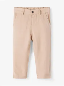 Beige boys' trousers with wool name it Fahrer - Boys