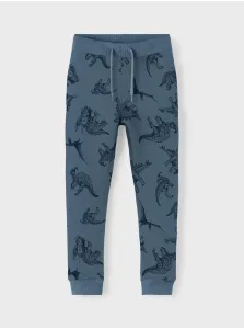 Dark blue boys patterned sweatpants name it Felix - Boys #2350343