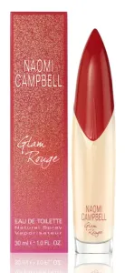 Naomi Campbell Glam Rouge Eau de Toilette da donna 30 ml