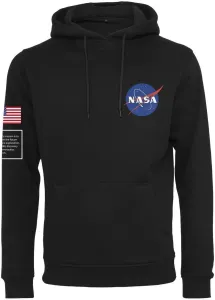 NASA Felpa con cappuccio Insignia Black M