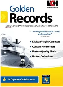 NCH: Golden Records Vinyl and Cassette to CD Converter (Windows) Key GLOBAL