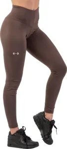 Nebbia Classic High-Waist Performance Leggings Brown S Pantaloni fitness