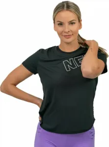 Nebbia FIT Activewear Functional T-shirt with Short Sleeves Black L Maglietta fitness