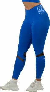 Nebbia FIT Activewear High-Waist Leggings Blue L Pantaloni fitness