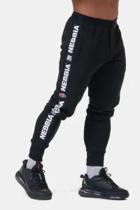 Nebbia Golden Era Sweatpants Black L Pantaloni fitness