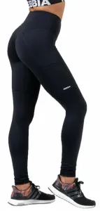 Nebbia High Waist Fit Smart Leggings Black M Pantaloni fitness