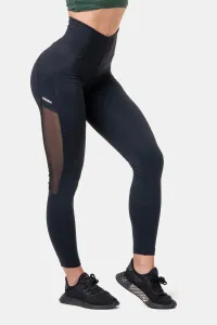 Nebbia High-Waist Mesh Black XS Pantaloni fitness